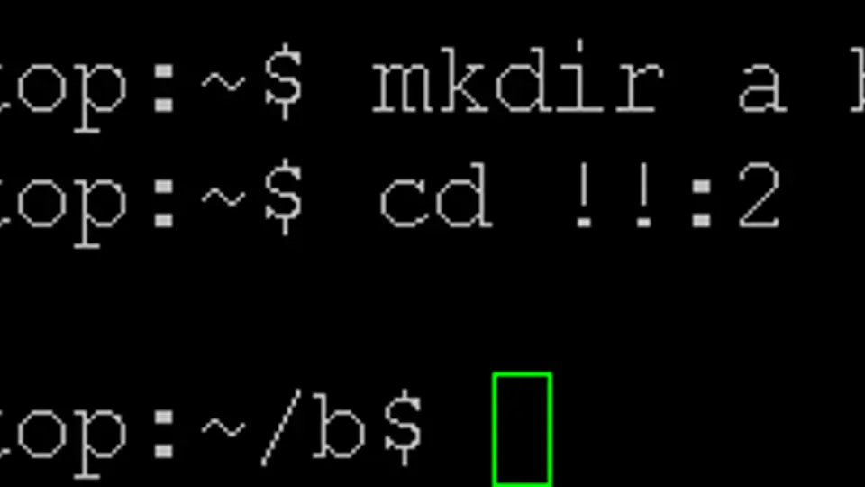 [LINUX]Linux终端快速输入上一条命令的某个参数